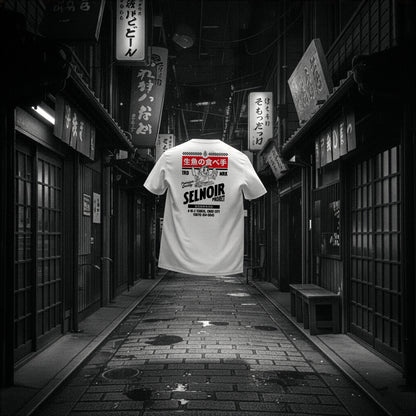 SERGE JPN T-shirt unisexe en coton biologique Sel Noir Project