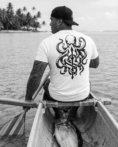 KRAKEN BANSK T-shirt unisexe en coton biologique Sel Noir Project