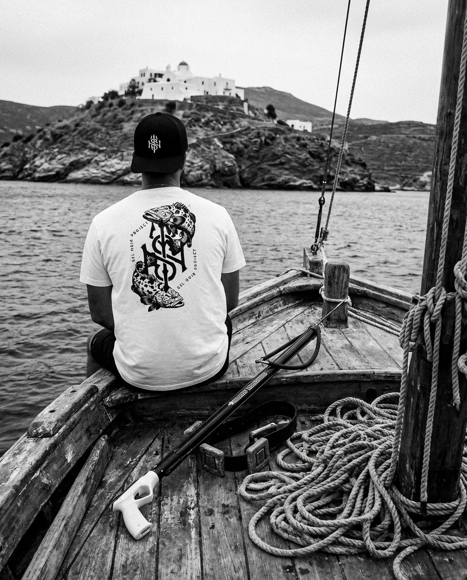 MARGINATUS T-shirt unisexe en coton biologique Sel Noir Project