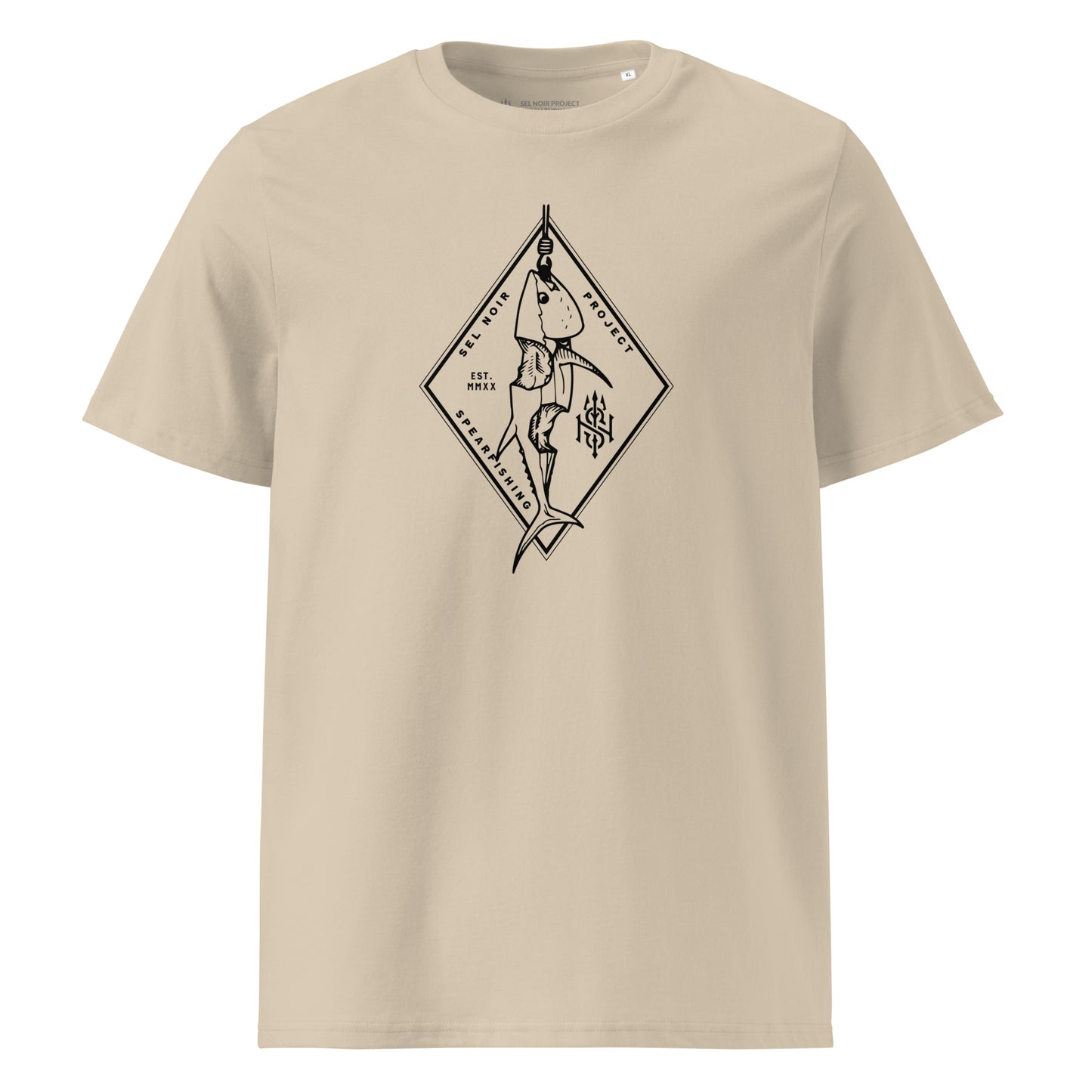 TAXMAN T-shirt unisexe en coton biologique Sel Noir Project